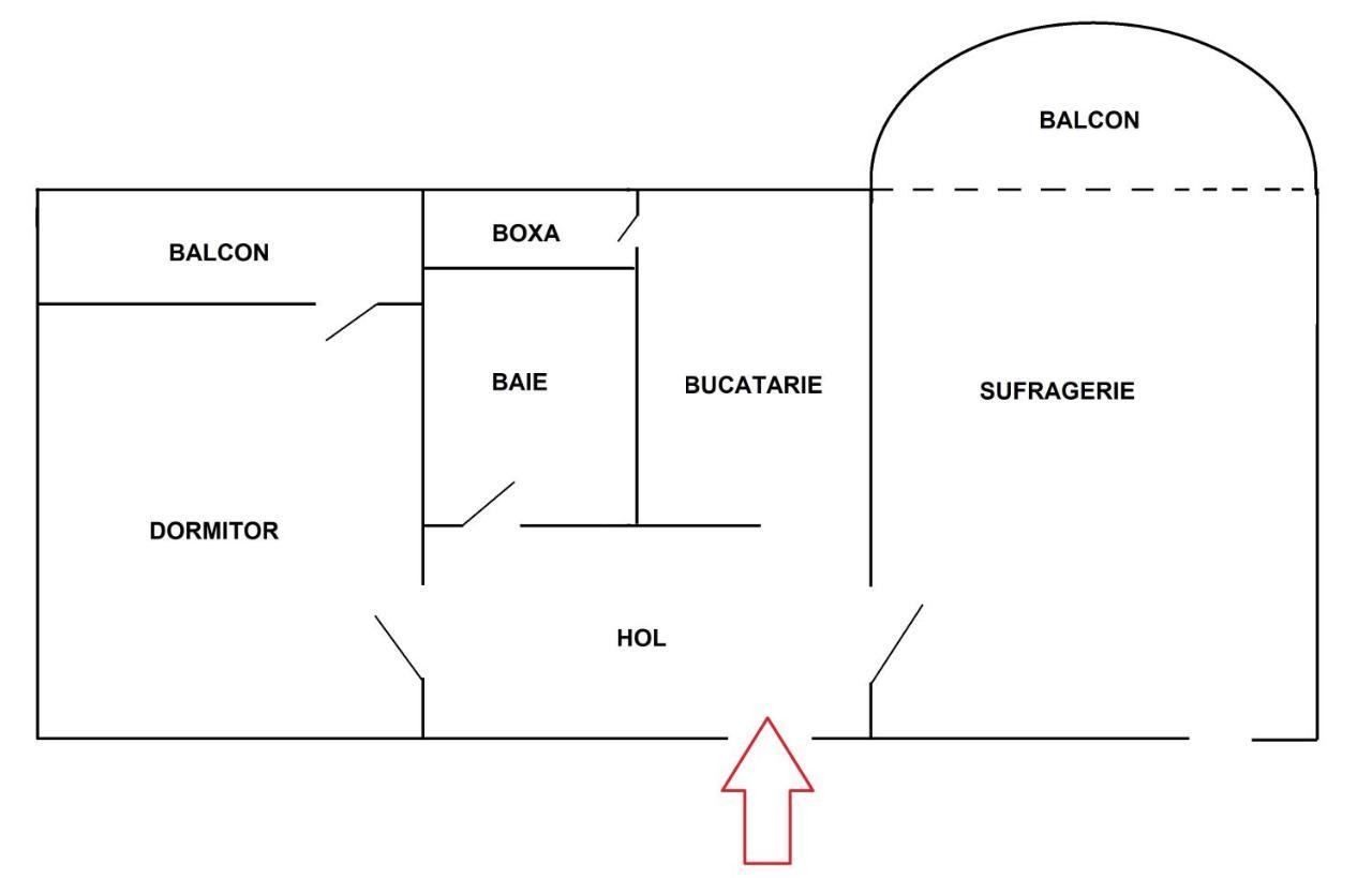 Ultracentral - Apartament Modern - Panoramic View 巴克乌 外观 照片